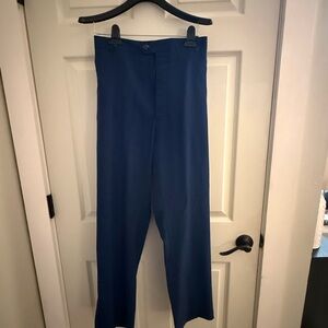 Adolfo Men's Dress Pants in Navy Blue